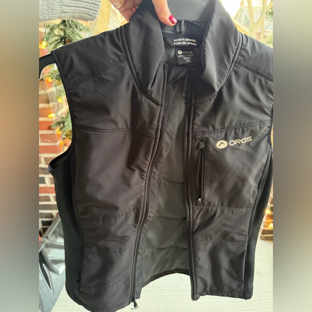 Black OROS original itinerant Vest Zippered Women’s Large, good quality